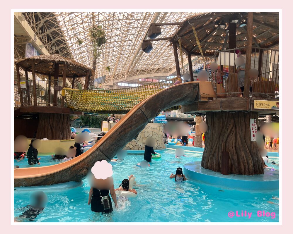 ハワイアンズ プールの様子