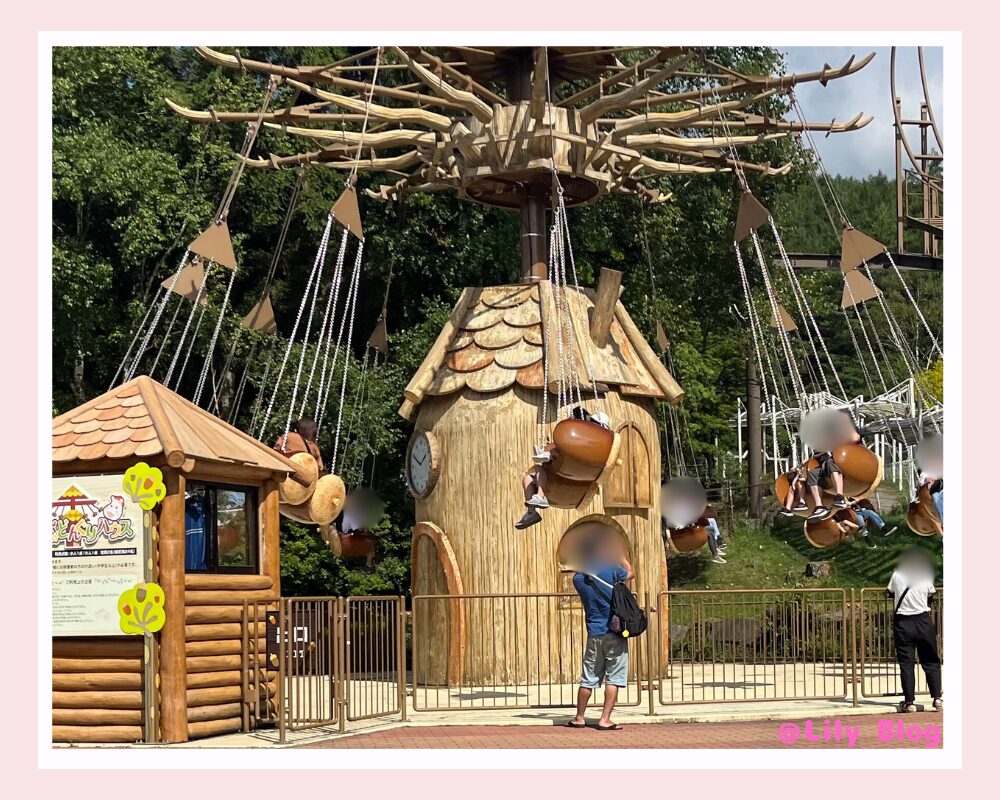 池の平ホテル ファミリーランド で遊んでいる様子