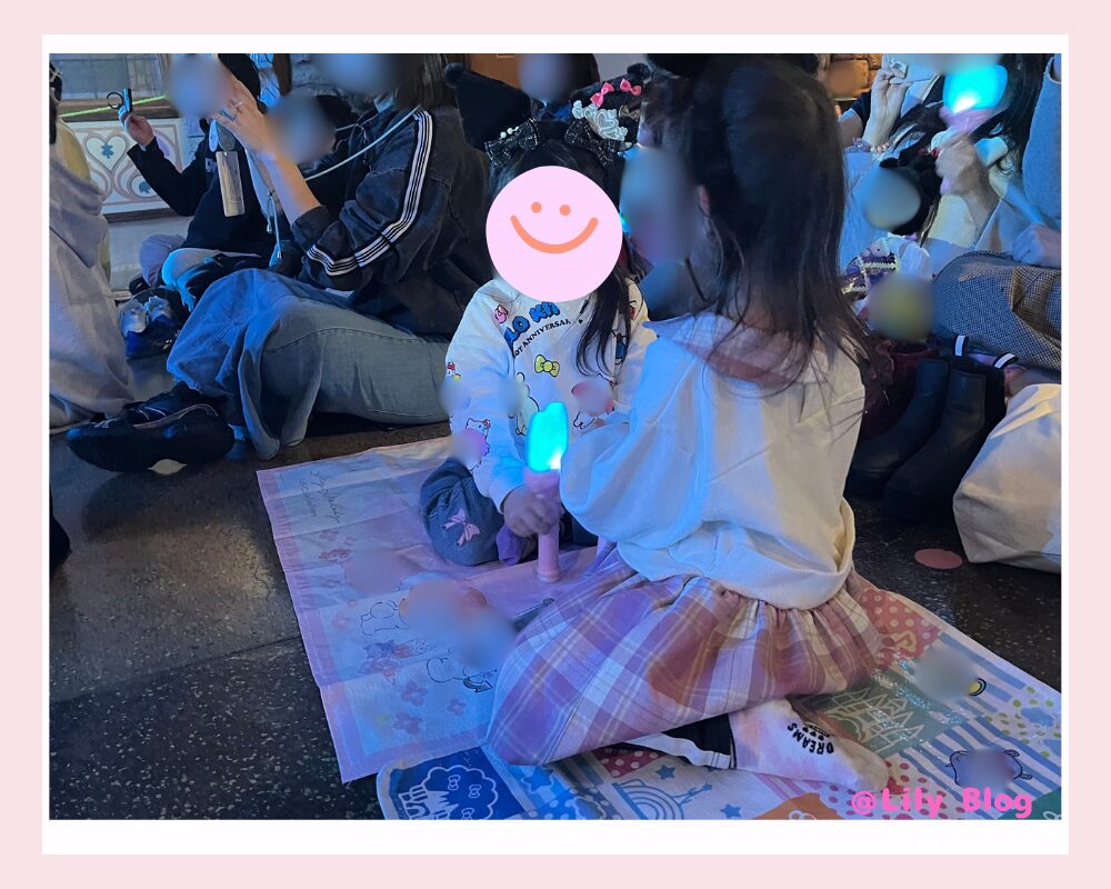 サンリオピューロランド ショー レジャーシート