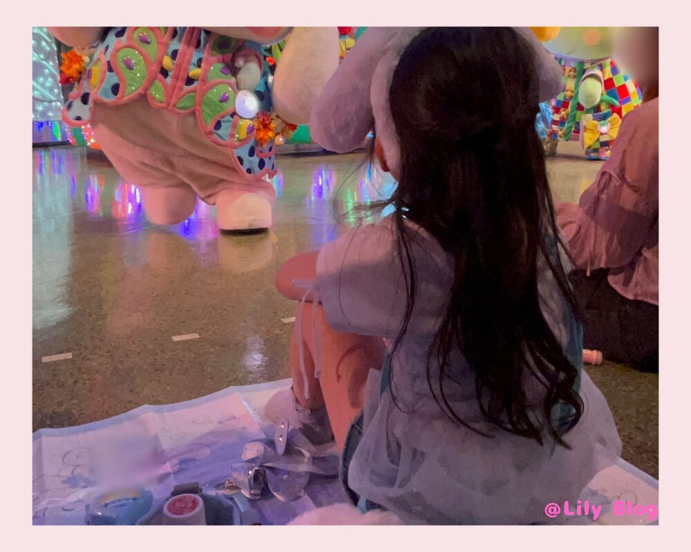 サンリオピューロランド ショー レジャーシート