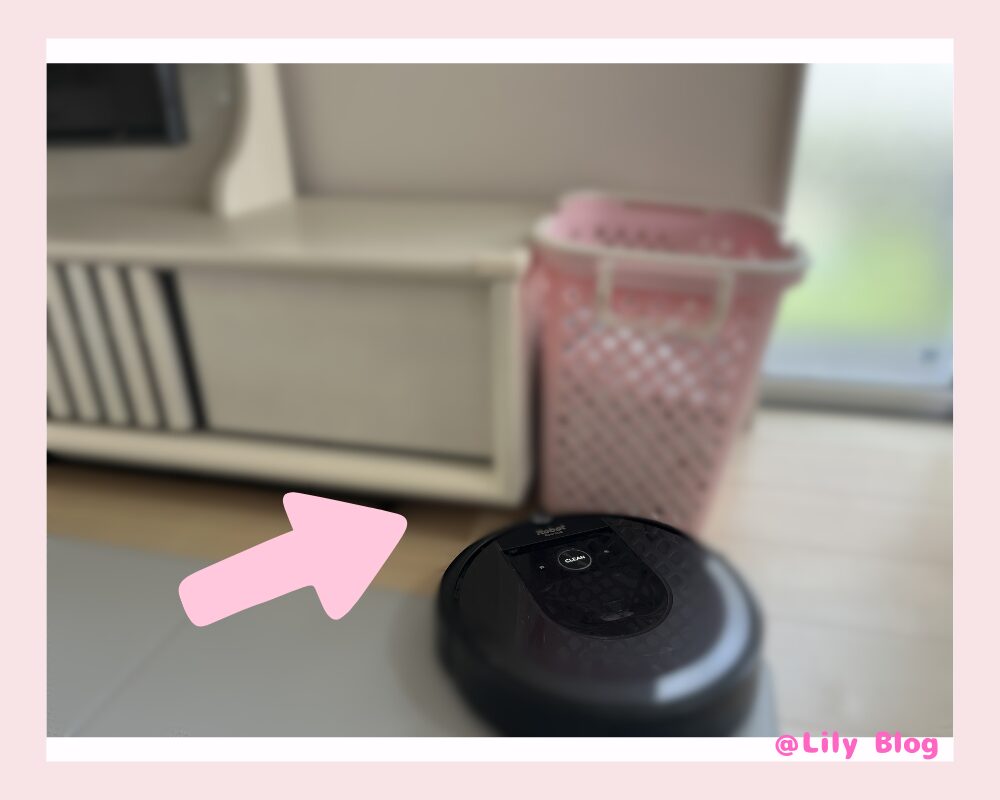 ルンバ 通れないようにしているところ